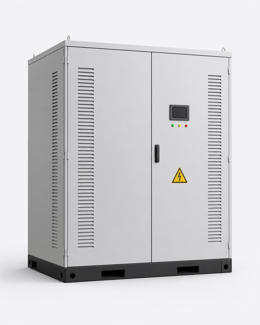 Weiheng WESS WH-TIANWU-100-233B – gewerblicher Batteriespeicher, Studio-Rendering