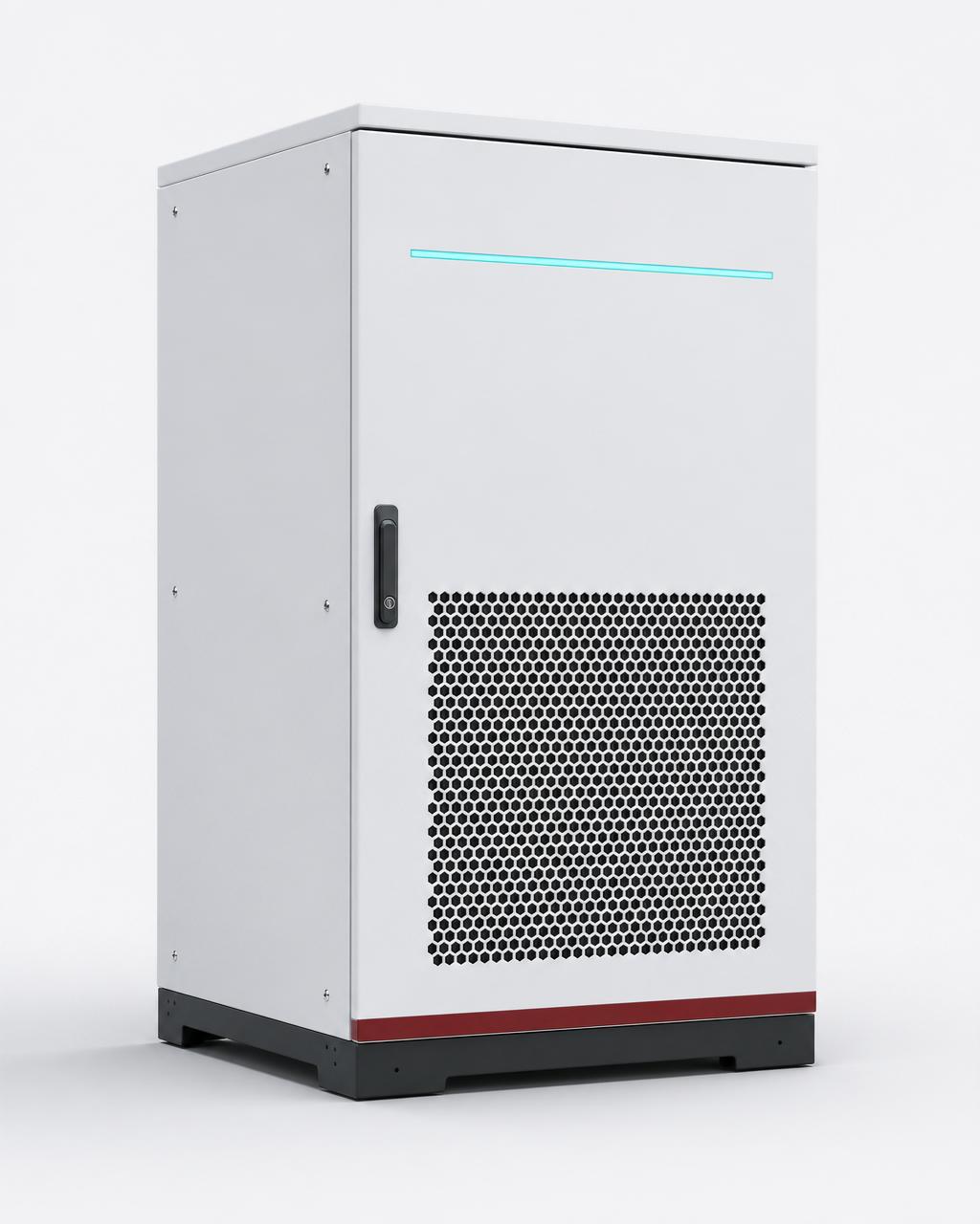 FoxESS G-MAX GM215kWh-100kW-2h – gewerblicher Batteriespeicher, Studio-Rendering
